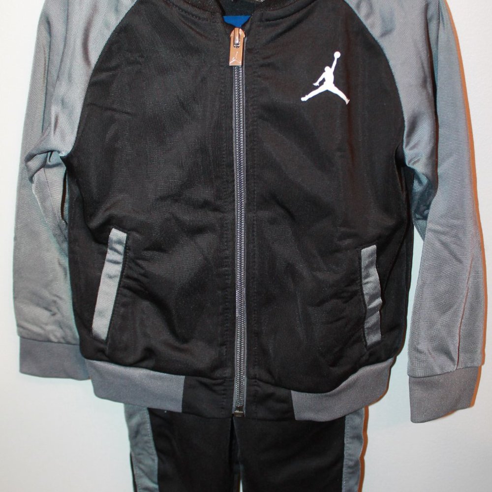 Size 24 Months Jordan Black/Grey Tracksuit